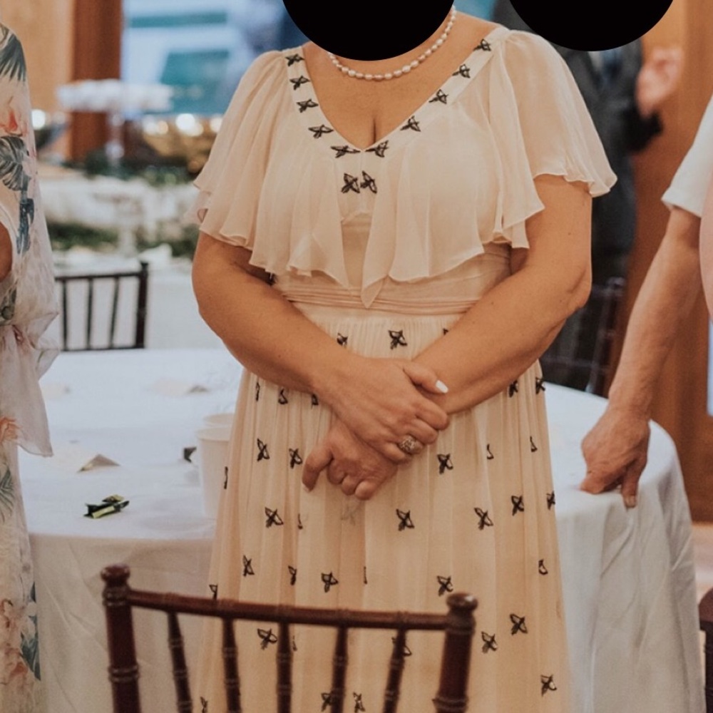 Temperly London Pink Beaded Dress
